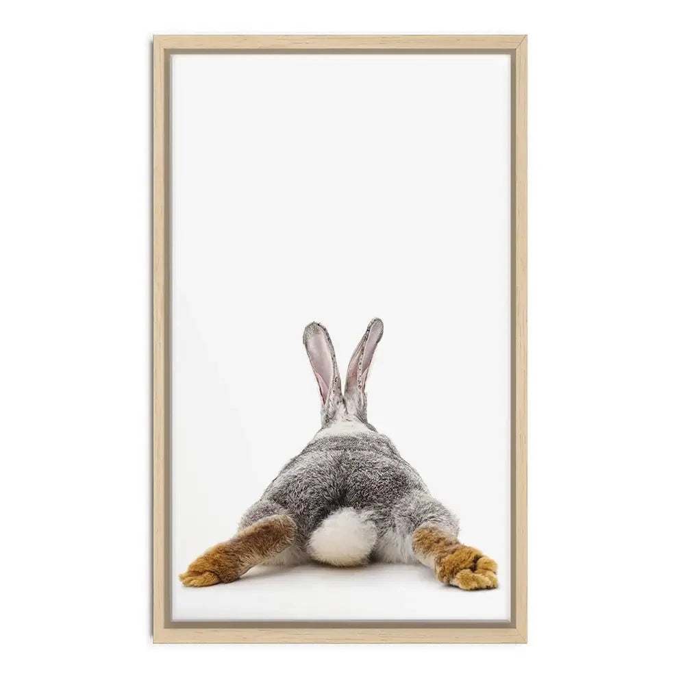 Bunny Rabbit Tail Canvas Print Bunny Rabbit Tail Canvas Print wall art product Oleksandr Lytvynenko / Shutterstock