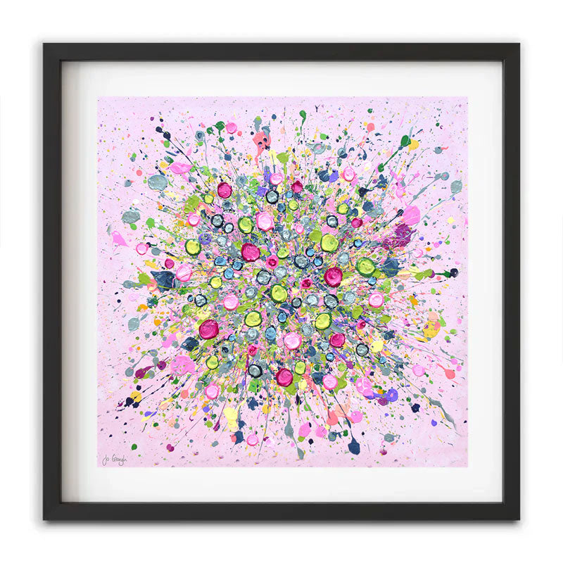 Bursting With Love Framed Art Print Bursting With Love Framed Art Print wall art product Jo Gough