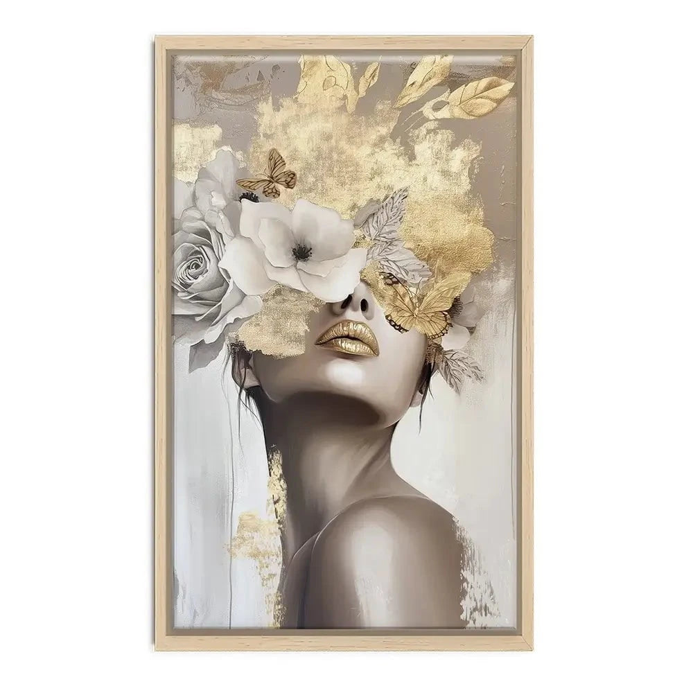 Butterfluer Canvas Print Butterfluer Canvas Print wall art product Isabella Karolewicz