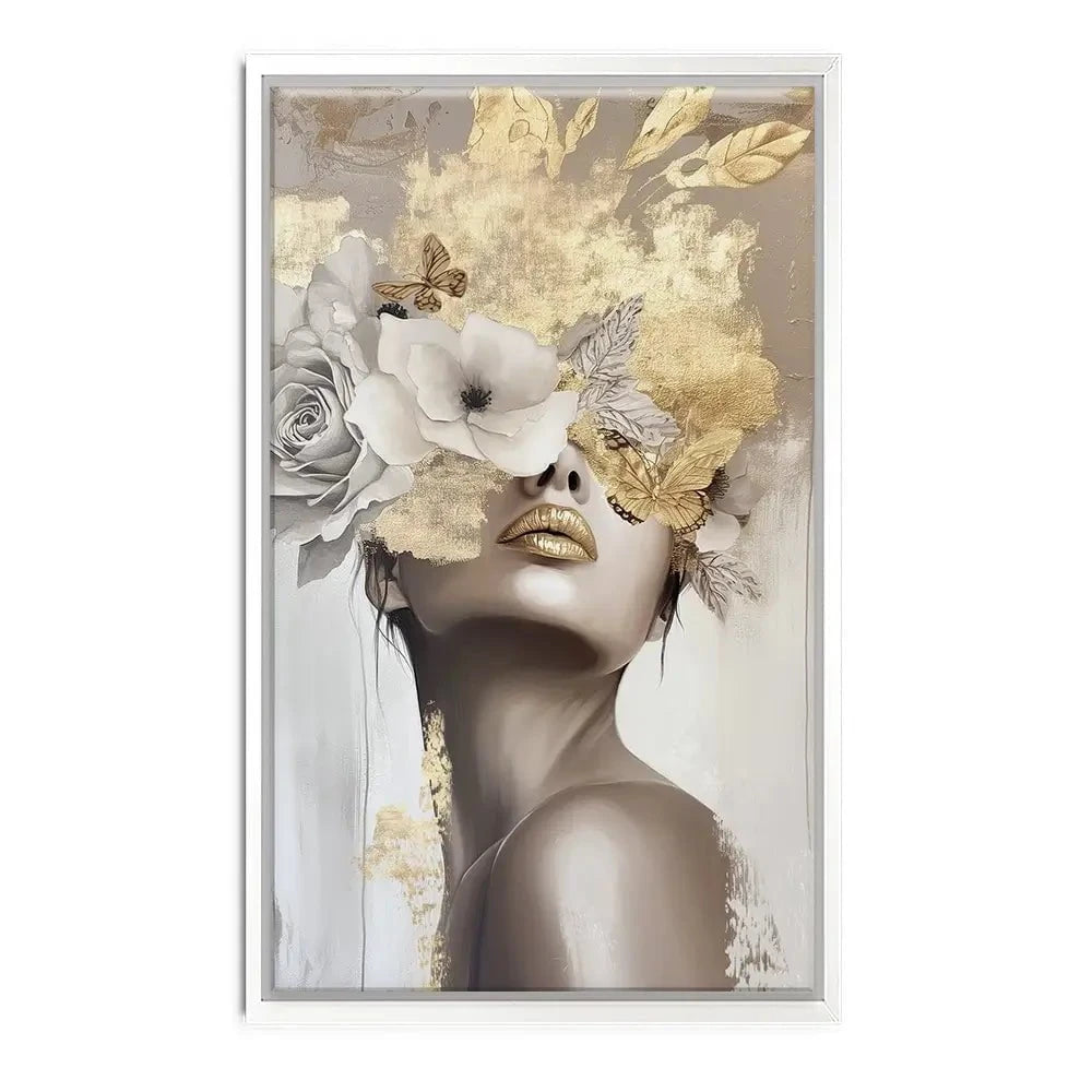 Butterfluer Canvas Print Butterfluer Canvas Print wall art product Isabella Karolewicz