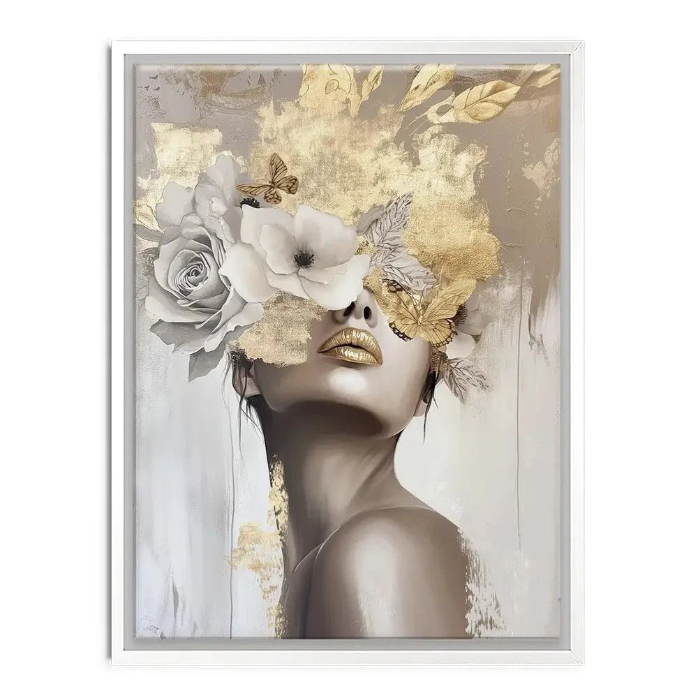 Butterfluer Canvas Print Butterfluer Canvas Print wall art product Isabella Karolewicz