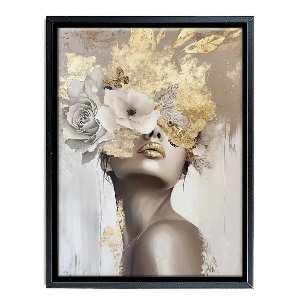 Butterfluer Canvas Print Butterfluer Canvas Print wall art product Isabella Karolewicz