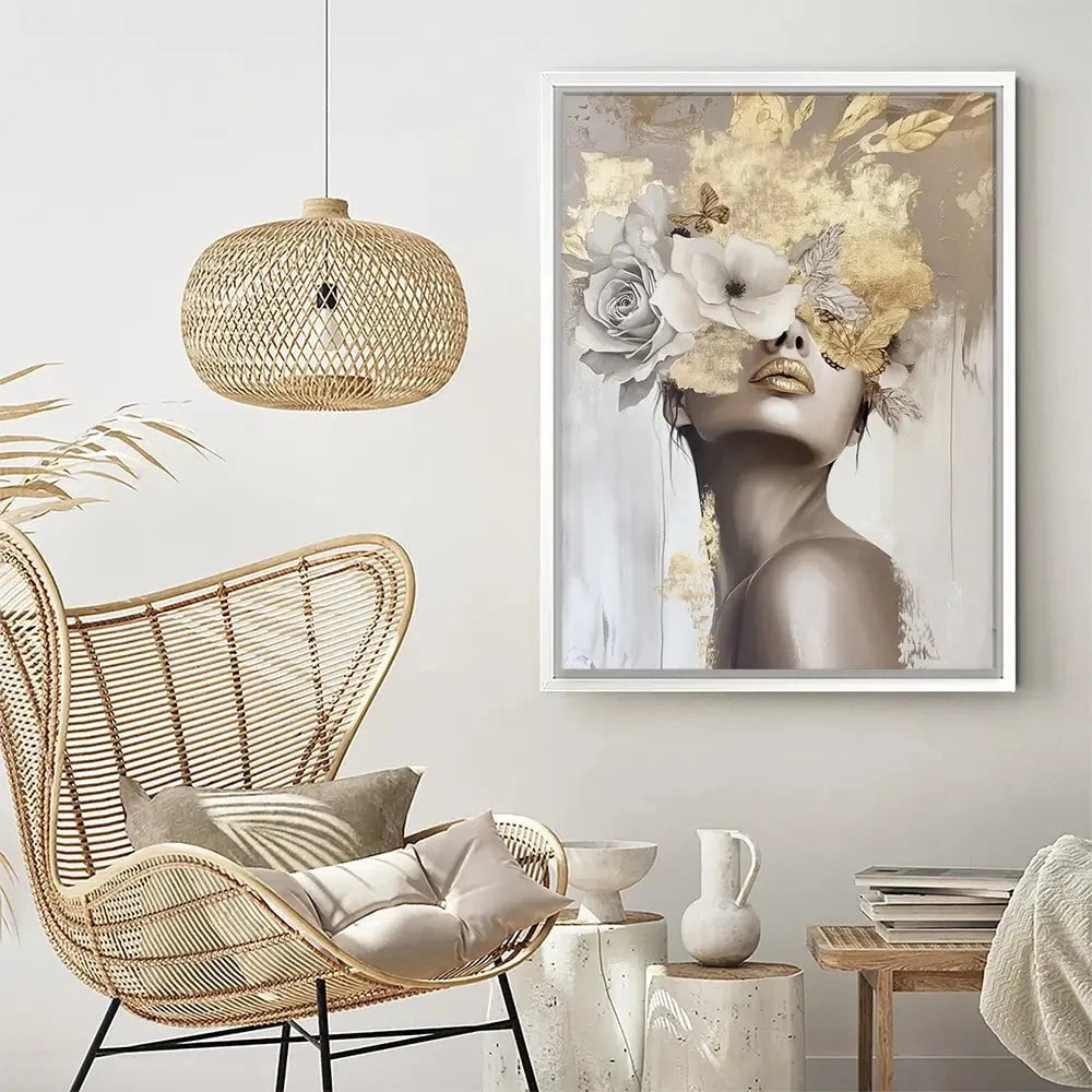 Butterfluer Canvas Print Butterfluer Canvas Print wall art product Isabella Karolewicz