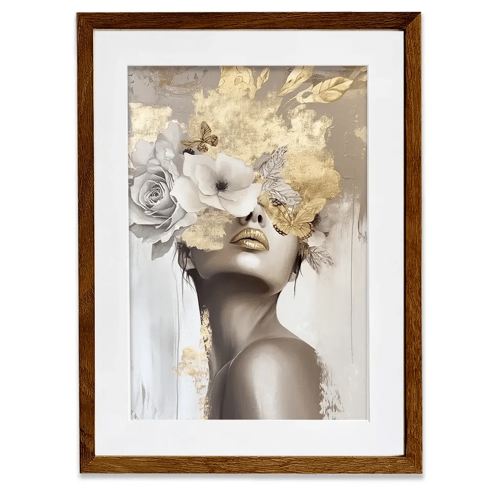 Butterfluer Framed Art Print Butterfluer Framed Art Print wall art product Isabella Karolewicz