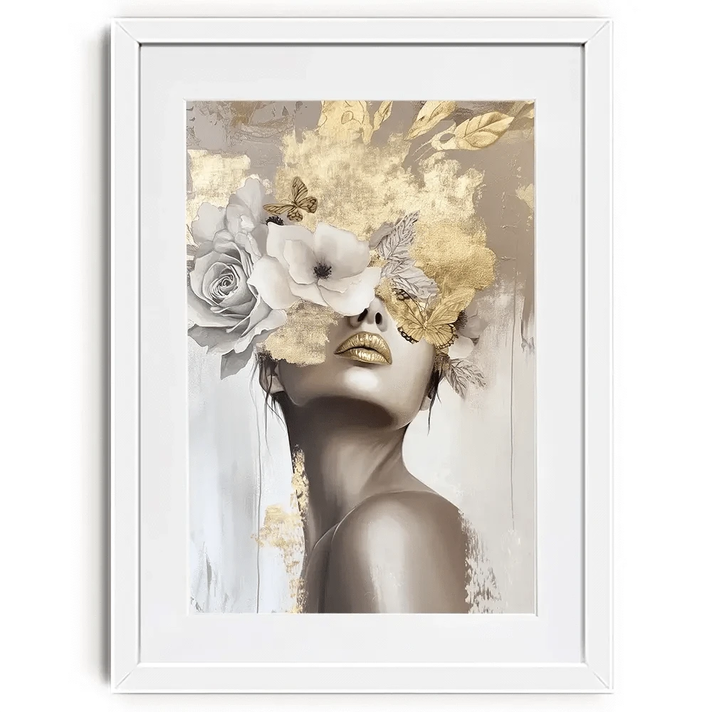 Butterfluer Framed Art Print Butterfluer Framed Art Print wall art product Isabella Karolewicz