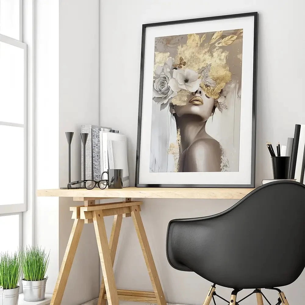 Butterfluer Framed Art Print Butterfluer Framed Art Print wall art product Isabella Karolewicz