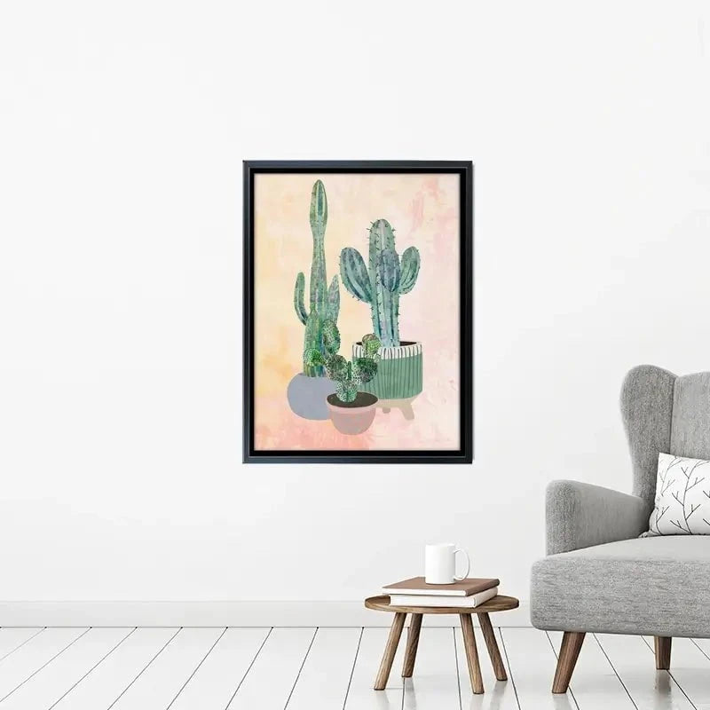 Cacti Canvas Print Cacti Canvas Print wall art product Sarah Manovski