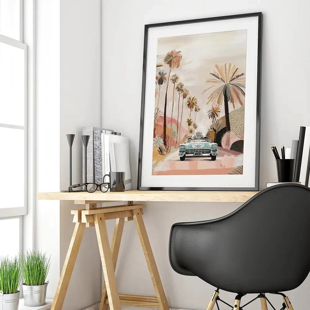 Cadillac Mirage Framed Art Print Cadillac Mirage Framed Art Print wall art product Isabella Karolewicz