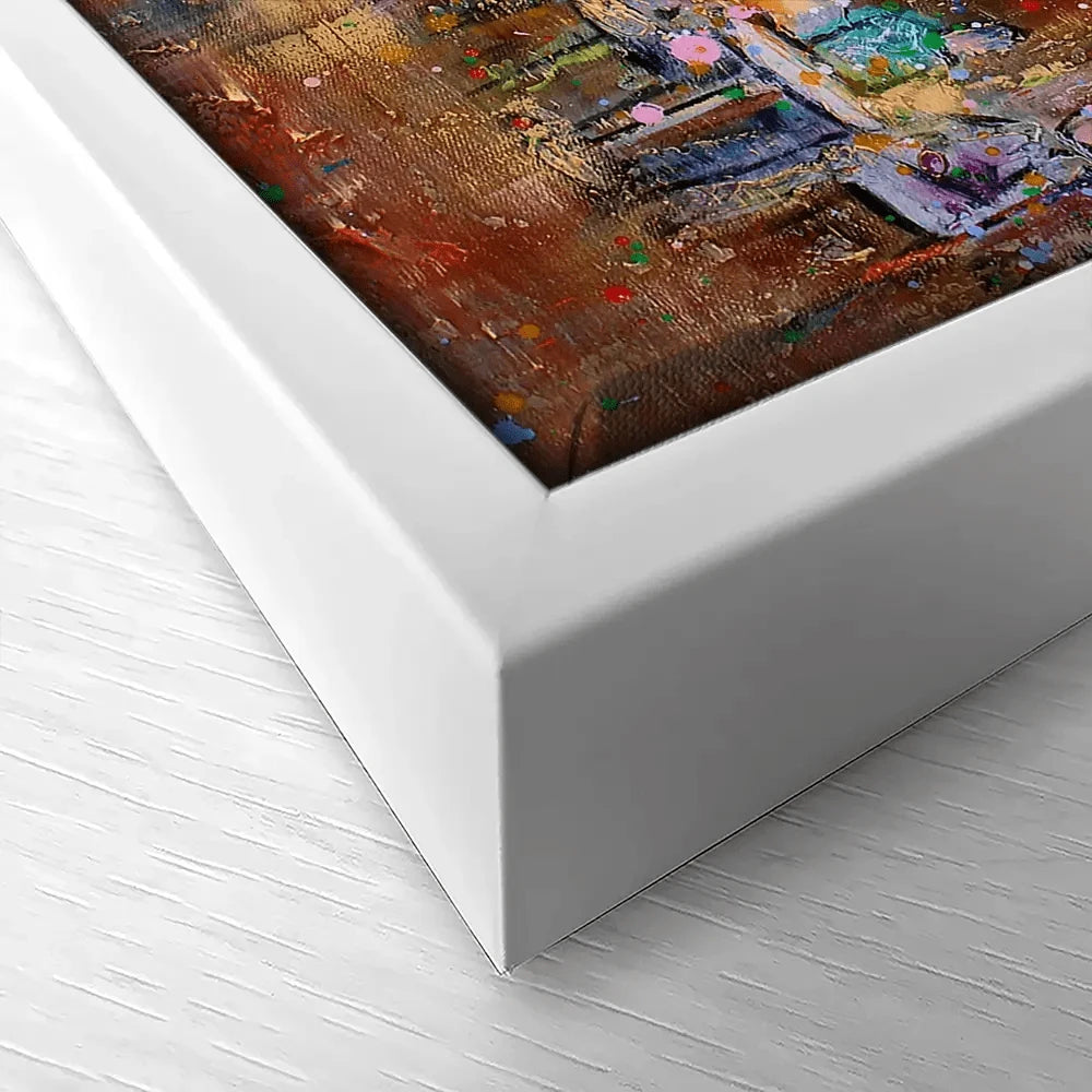 Café De Flore Canvas Print Café De Flore Canvas Print wall art product Studio Paint-Ing