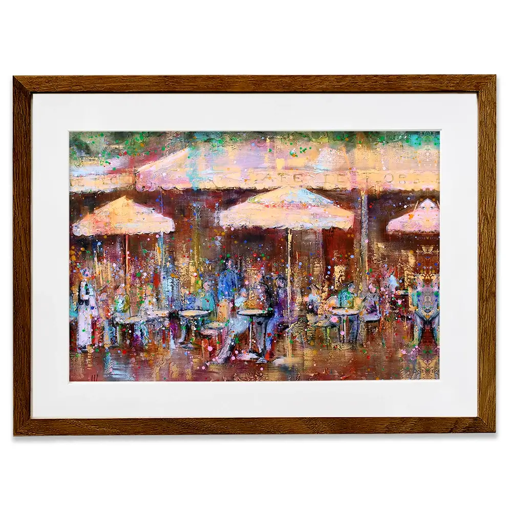 Café De Flore Framed Art Print Café De Flore Framed Art Print wall art product Studio Paint-Ing