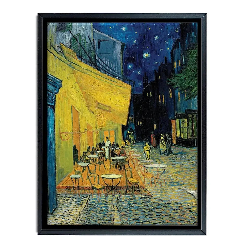 Cafe Terrace At Night Canvas Print Cafe Terrace At Night Canvas Print wall art product Vincent Van Gogh