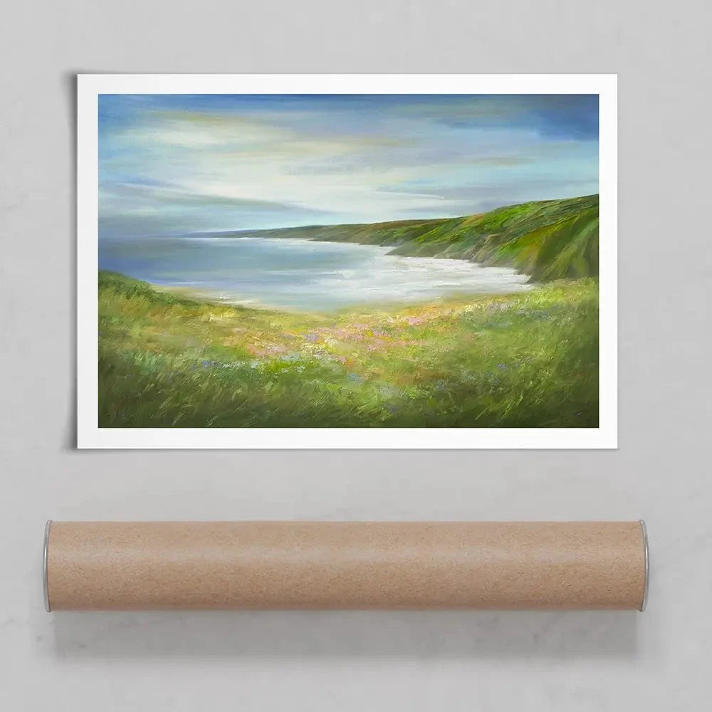 California Coastline Art Print California Coastline Art Print wall art product Sheila Finch
