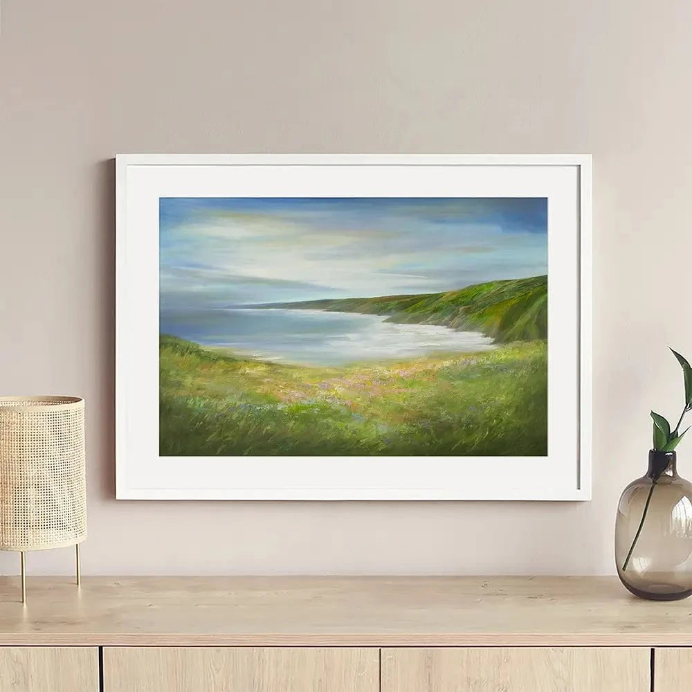 California Coastline Framed Art Print California Coastline Framed Art Print wall art product Sheila Finch
