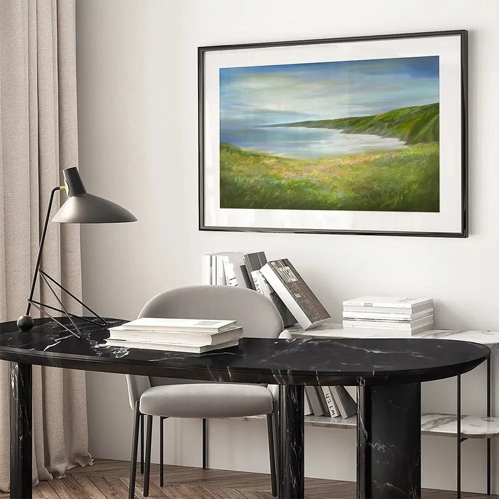 California Coastline Framed Art Print California Coastline Framed Art Print wall art product Sheila Finch