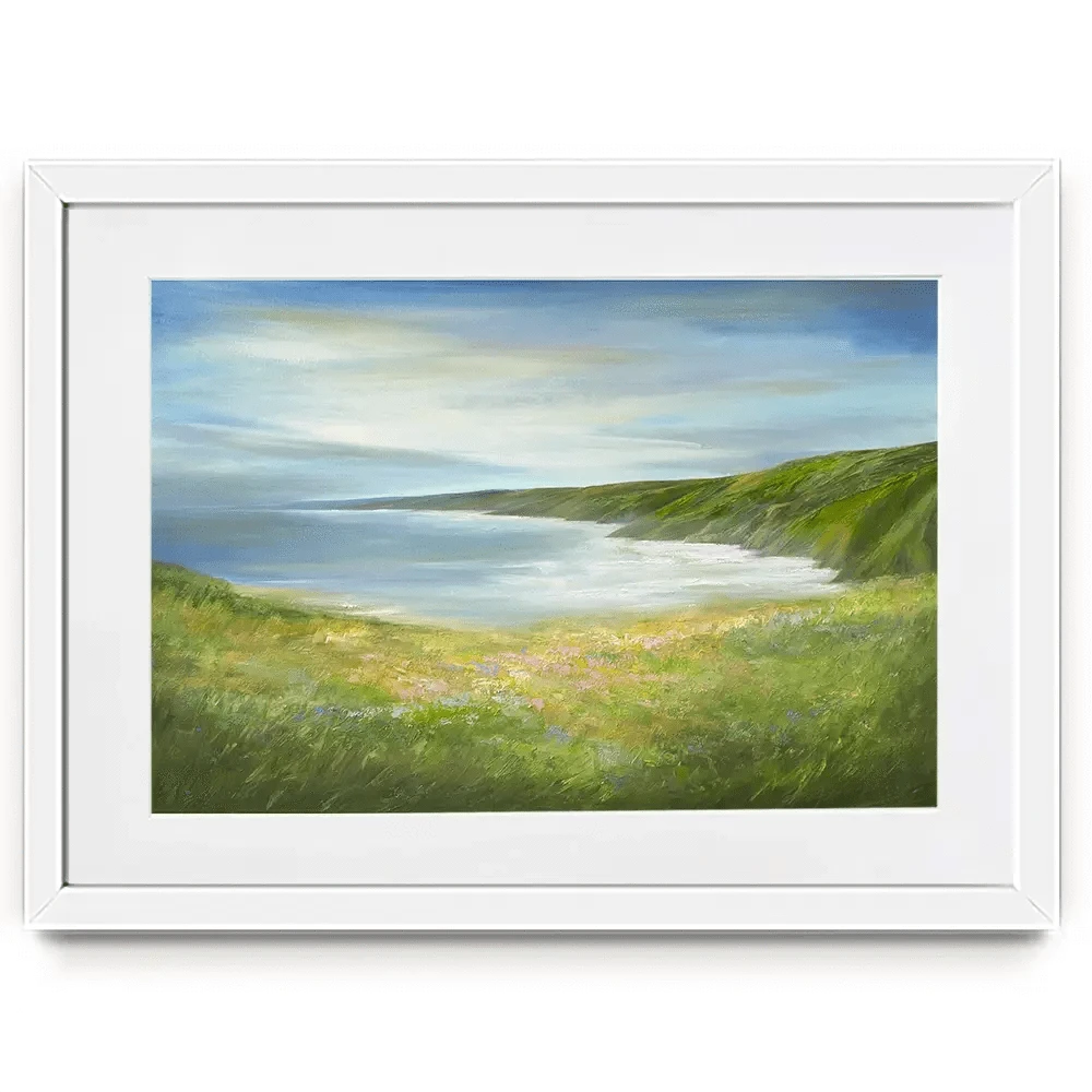California Coastline Framed Art Print California Coastline Framed Art Print wall art product Sheila Finch