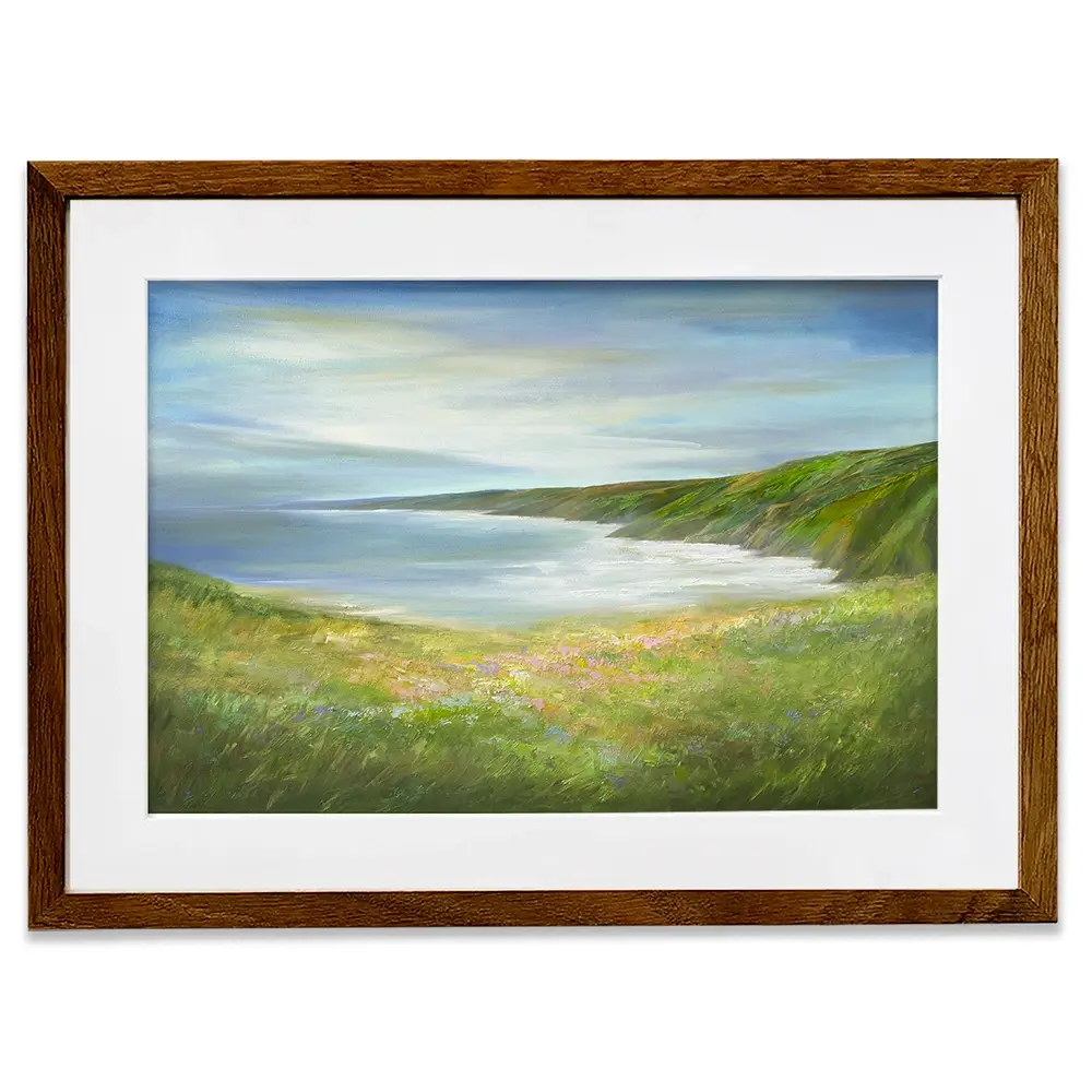 California Coastline Framed Art Print California Coastline Framed Art Print wall art product Sheila Finch