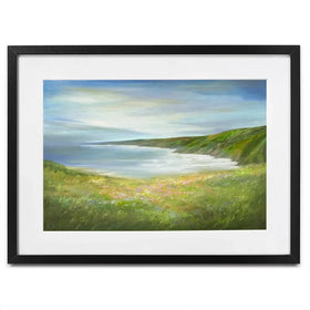 California Coastline Framed Art Print California Coastline Framed Art Print wall art product Sheila Finch