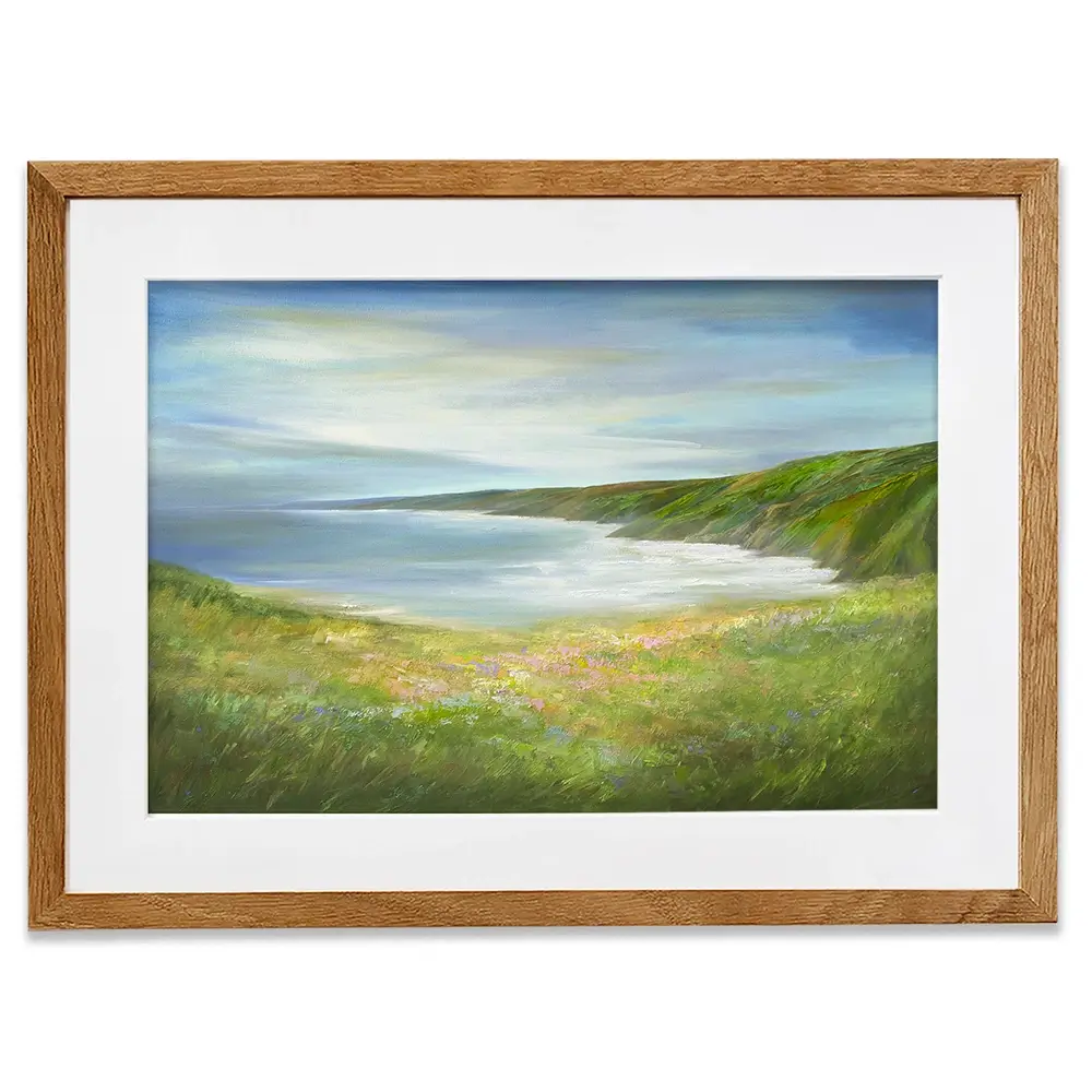 California Coastline Framed Art Print California Coastline Framed Art Print wall art product Sheila Finch