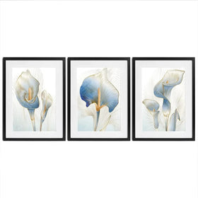 Calla Lily Framed Art Print Trio Calla Lily Framed Art Print Trio wall art product Aleshyn_Andrei / Shutterstock