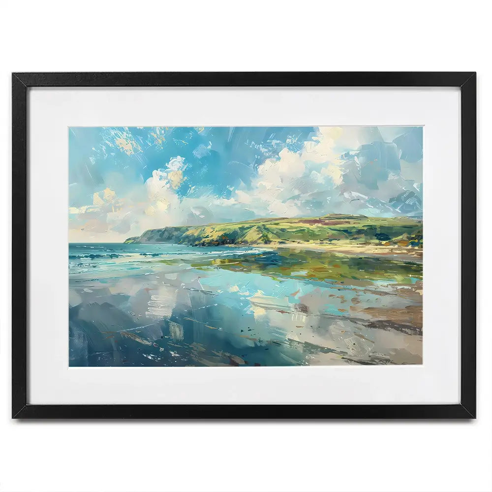Calm Bay Framed Art Print Calm Bay Framed Art Print wall art product Creative Studio - Independent