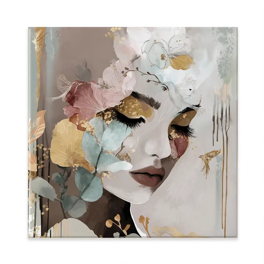 Camilla Square Canvas Print Camilla Square Canvas Print wall art product Bella Eve