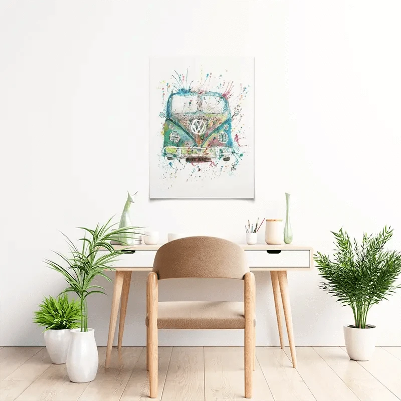 Camper Art Print Camper Art Print wall art product Jamie Taylor