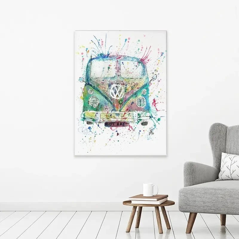 Camper Canvas Print Camper Canvas Print wall art product Jamie Taylor