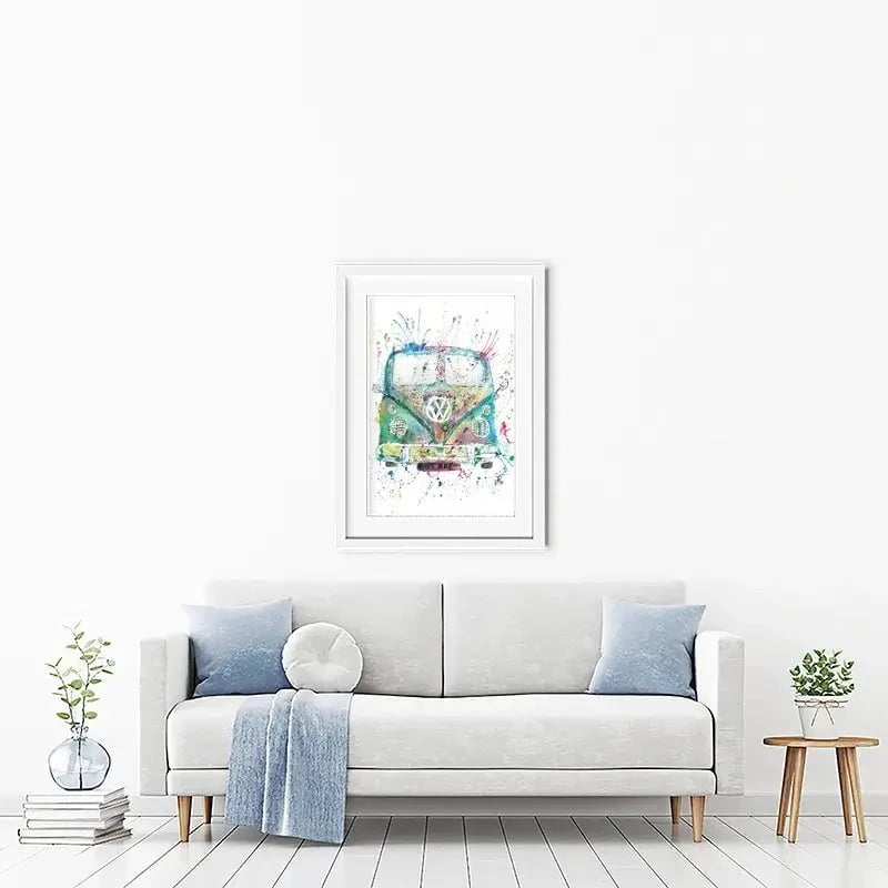 Camper Framed Art Print Camper Framed Art Print wall art product Jamie Taylor