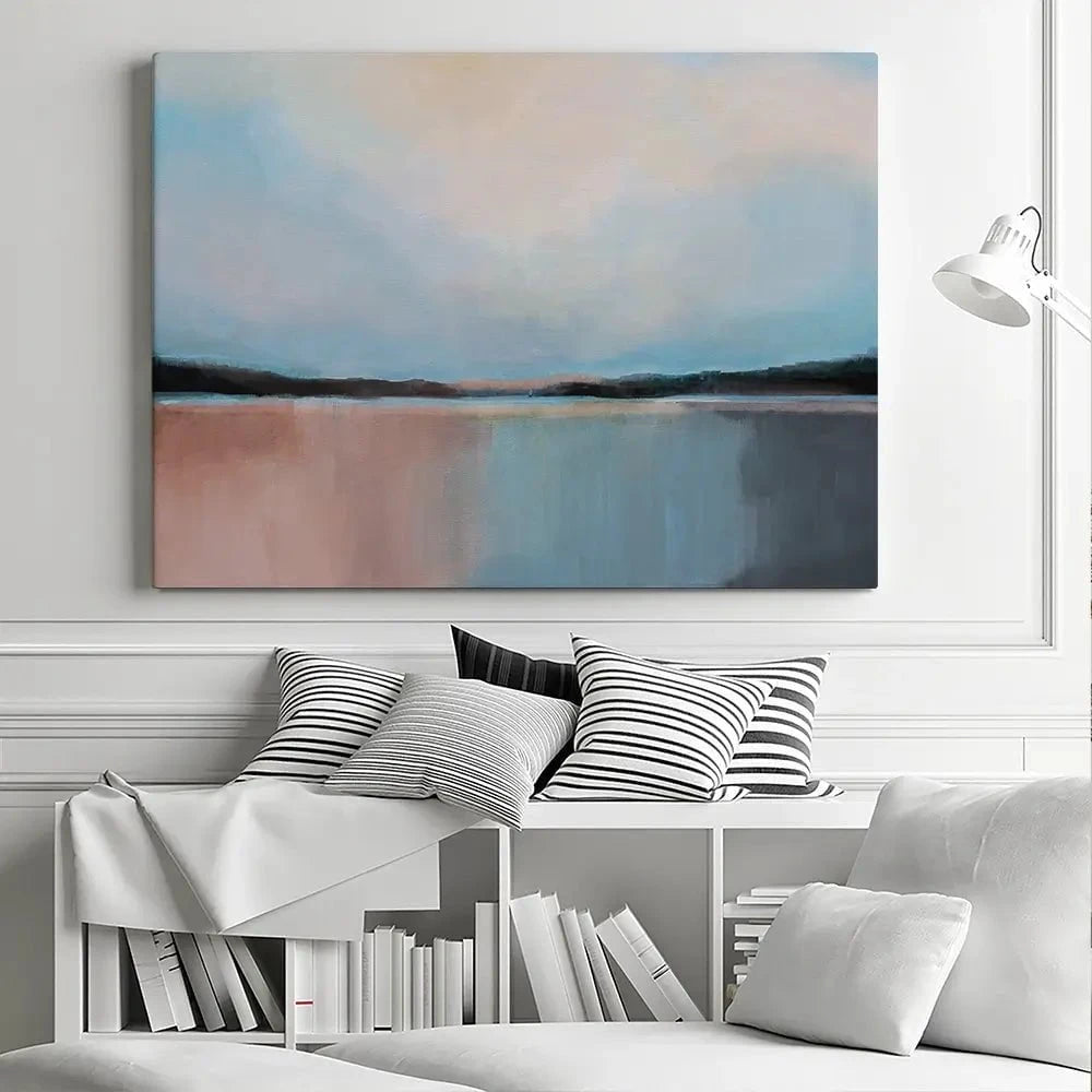 Canyon Lake Canvas Print Canyon Lake Canvas Print wall art product Brittany Evans