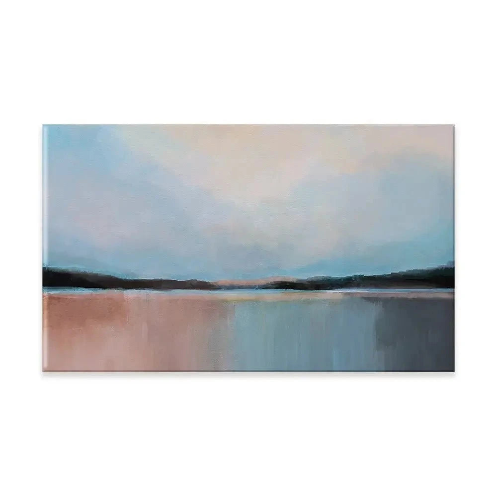 Canyon Lake Canvas Print Canyon Lake Canvas Print wall art product Brittany Evans