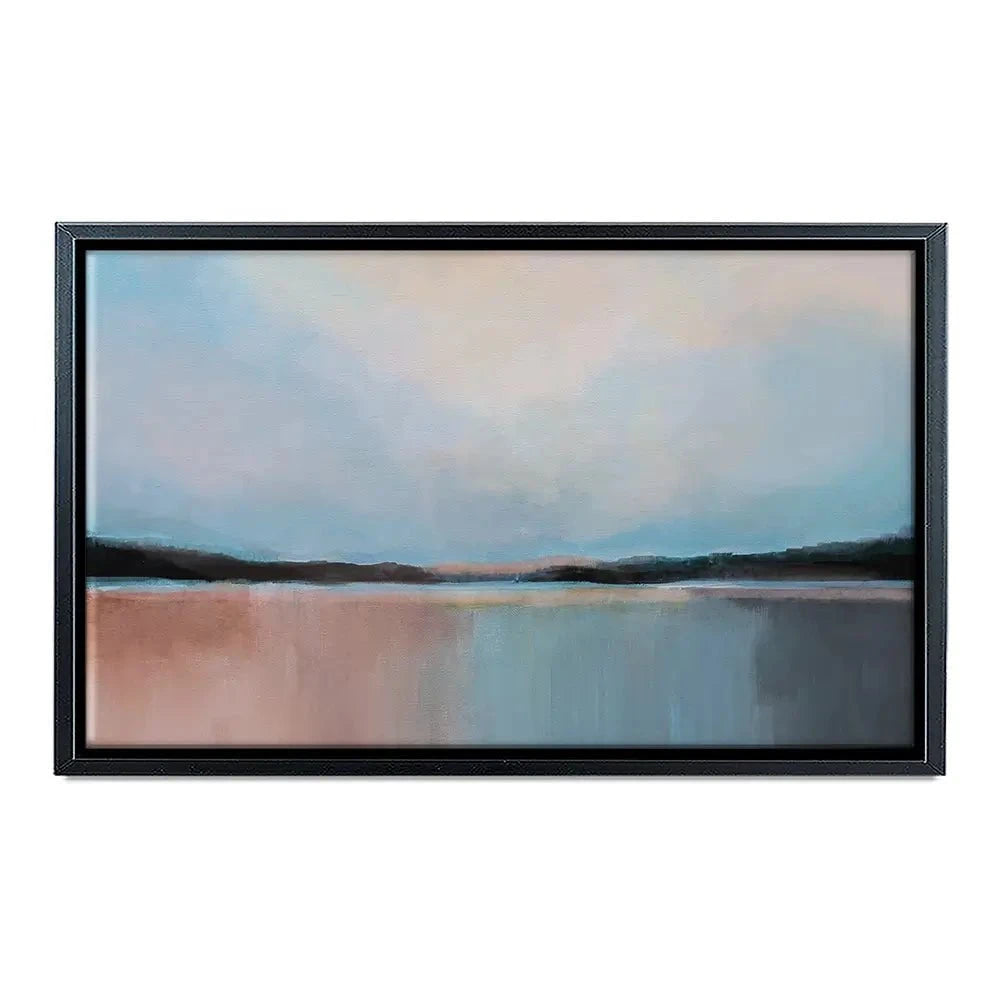 Canyon Lake Canvas Print Canyon Lake Canvas Print wall art product Brittany Evans