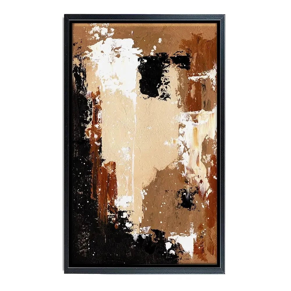 Cappuccino Abstract Canvas Print Cappuccino Abstract Canvas Print wall art product Svetlana Aleynikova