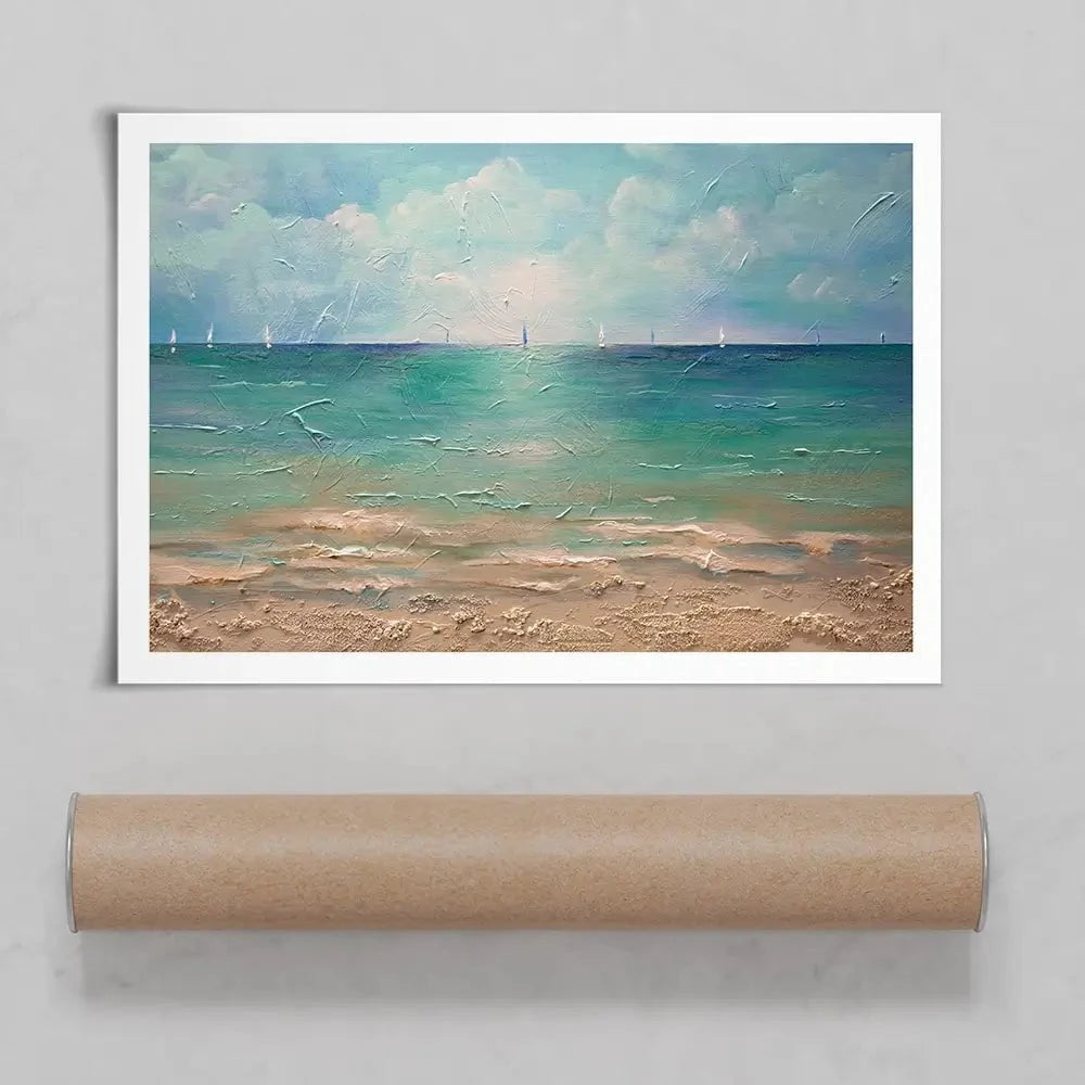Caribbean Chill Art Print Caribbean Chill Art Print wall art product Osnat Tzadok
