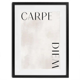 Carpe Diem Framed Art Print Carpe Diem Framed Art Print wall art product Treechild