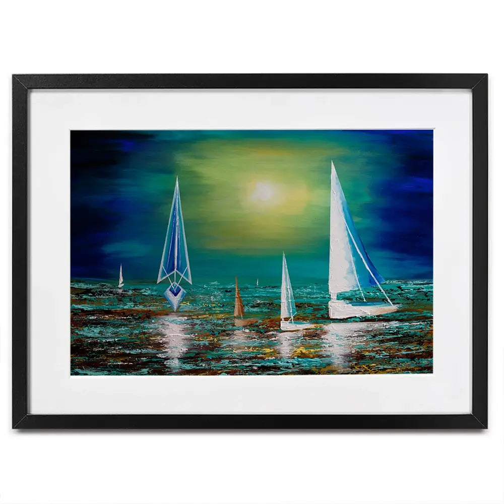 Carried By The Wind Framed Art Print Carried By The Wind Framed Art Print wall art product Osnat Tzadok