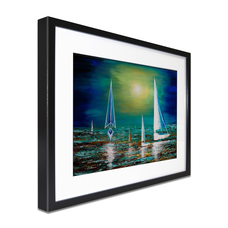 Carried By The Wind Framed Art Print wall art product Osnat Tzadok