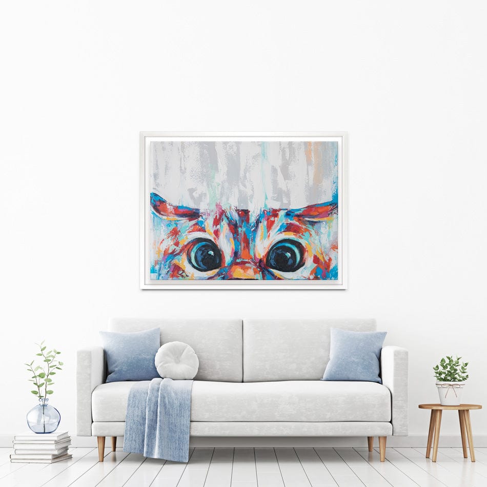 Cat Eyes Canvas Print wall art product Mari Dein / Shutterstock