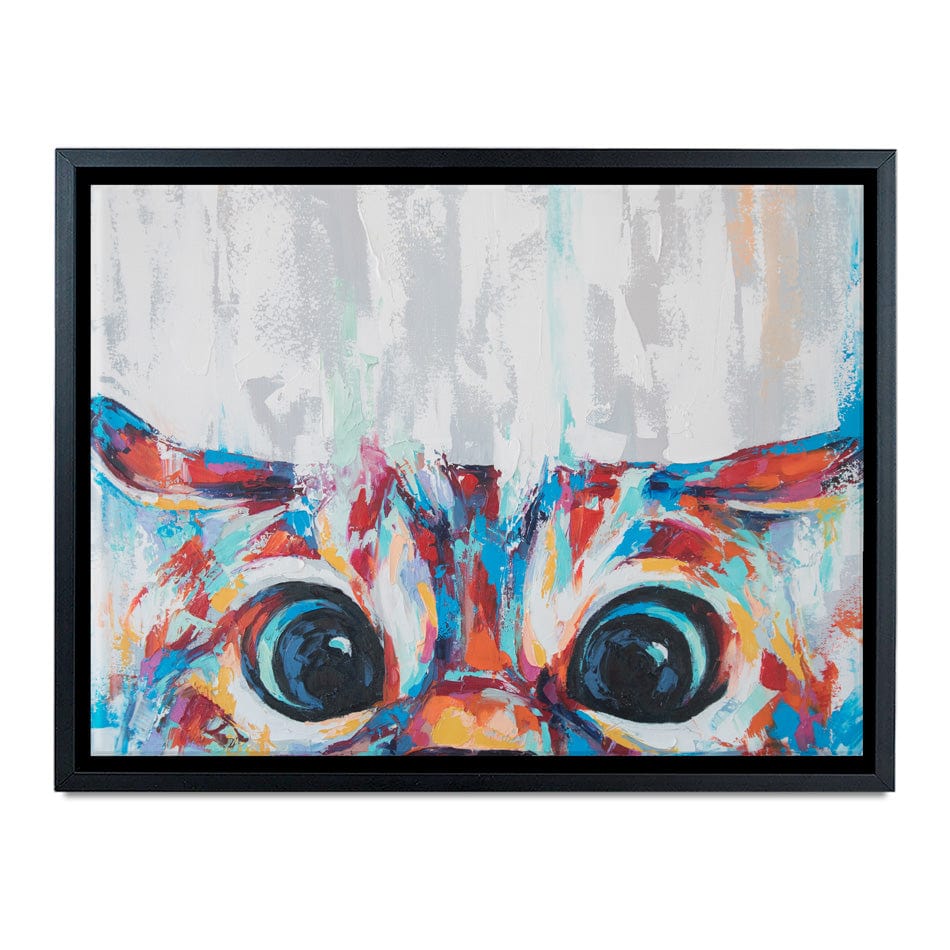 Cat Eyes Canvas Print wall art product Mari Dein / Shutterstock