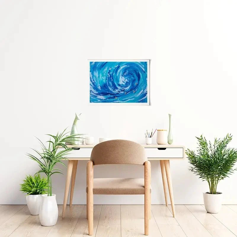 Catch A Wave Art Print Catch A Wave Art Print wall art product Estelle Grengs - Independent