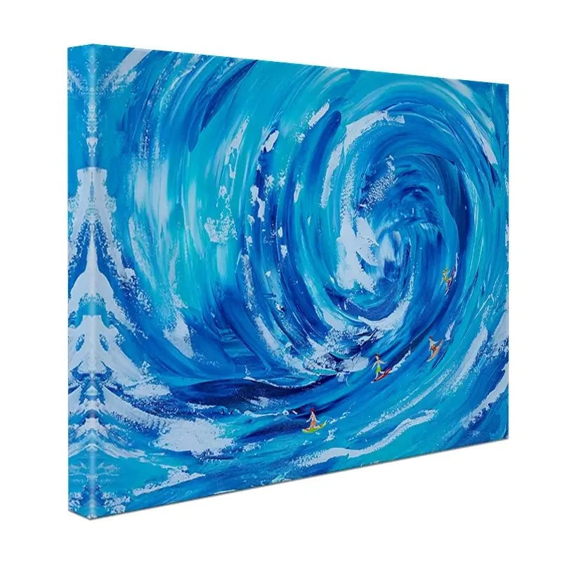 Catch A Wave Canvas Print Catch A Wave Canvas Print wall art product Estelle Grengs - Independent