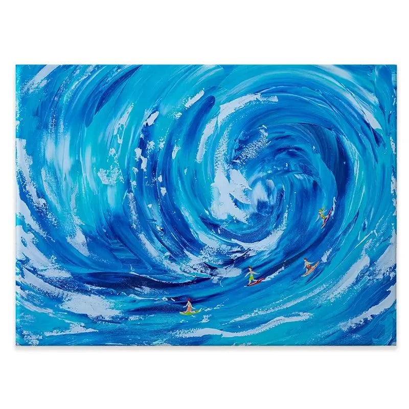 Catch A Wave Canvas Print Catch A Wave Canvas Print wall art product Estelle Grengs - Independent