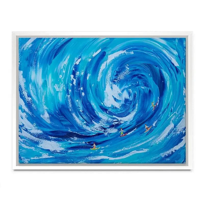 Catch A Wave Canvas Print Catch A Wave Canvas Print wall art product Estelle Grengs - Independent