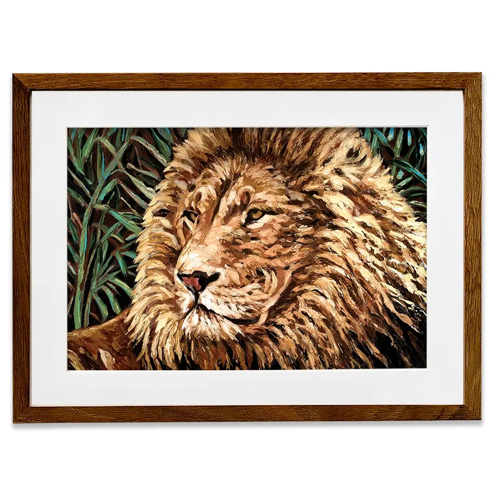 Cecil The Lion Framed Art Print Cecil The Lion Framed Art Print wall art product Carolee Vitaletti