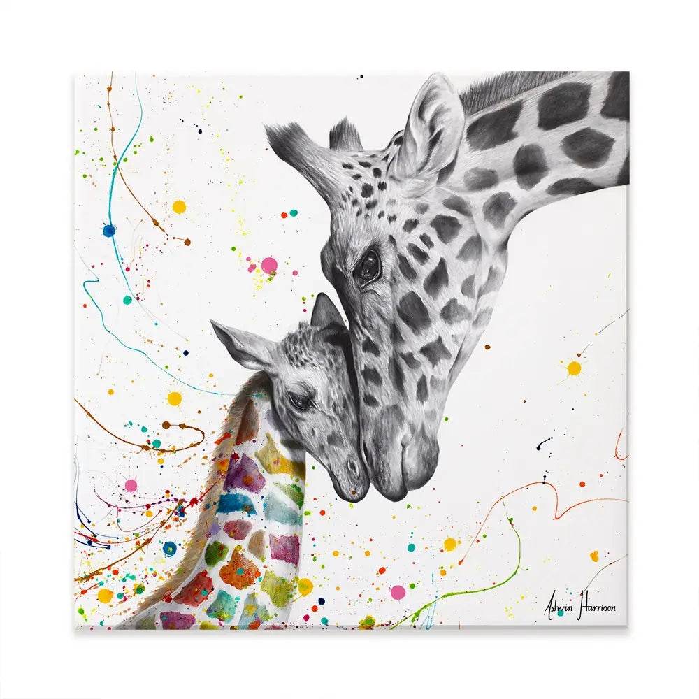 Celebration Of Love Square Canvas Print Celebration Of Love Square Canvas Print wall art product Ashvin Harrison