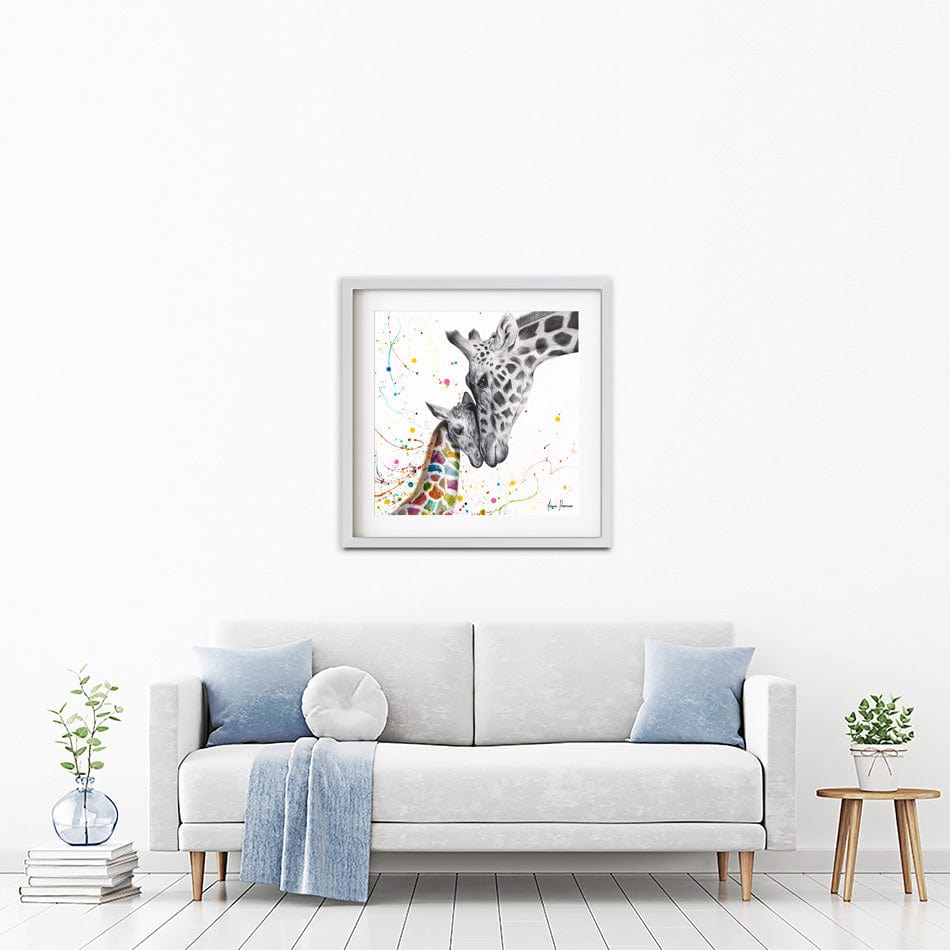 Celebration Of Love Square Framed Art Print wall art product Ashvin Harrison