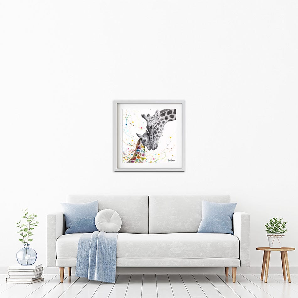 Celebration Of Love Square Framed Art Print wall art product Ashvin Harrison