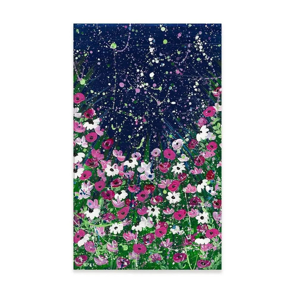 Celestial Blooms Canvas Print Celestial Blooms Canvas Print wall art product Emma LC Art