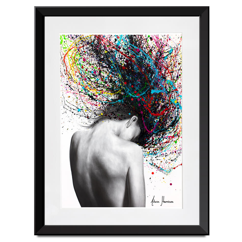 Cerebral Swirl Framed Art Print Cerebral Swirl Framed Art Print wall art product Ashvin Harrison