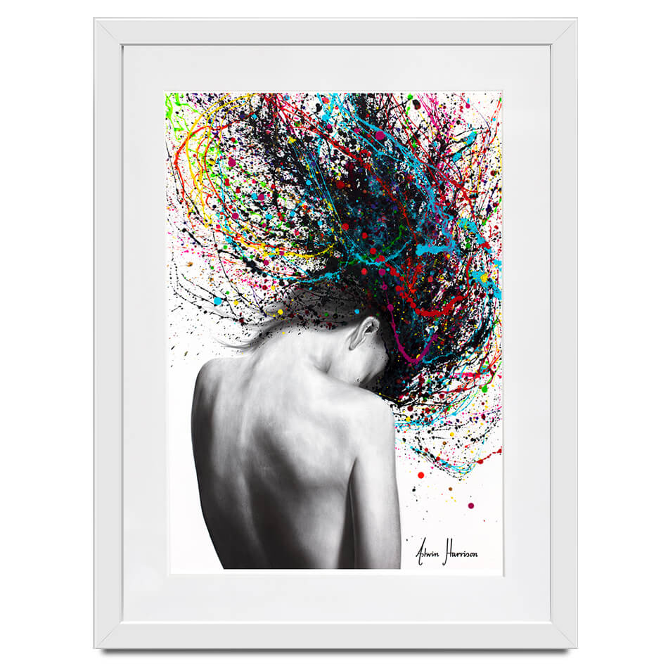 Cerebral Swirl Framed Art Print Cerebral Swirl Framed Art Print wall art product Ashvin Harrison
