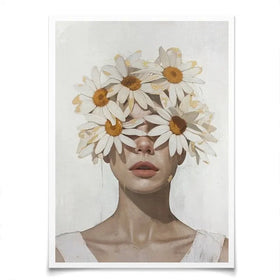 Chamomile Lady Art Print Chamomile Lady Art Print wall art product Svetlana Aleynikova